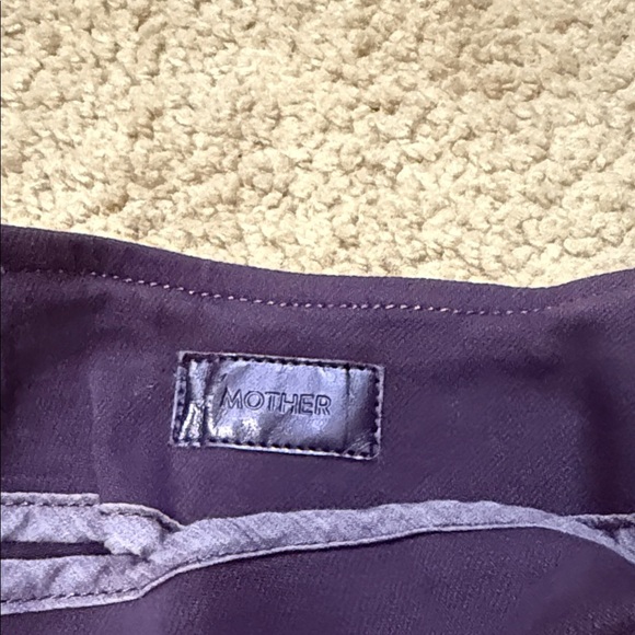 MOTHER Side Splitter Mini Skirt Size 24 - Picture 3 of 4